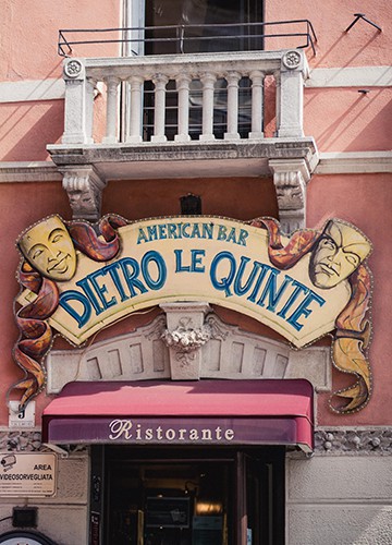 Dietro le quinte, ristorante di pesce a Mestre